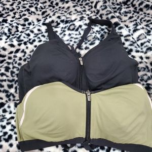 Two Victoria Secret Sports bras